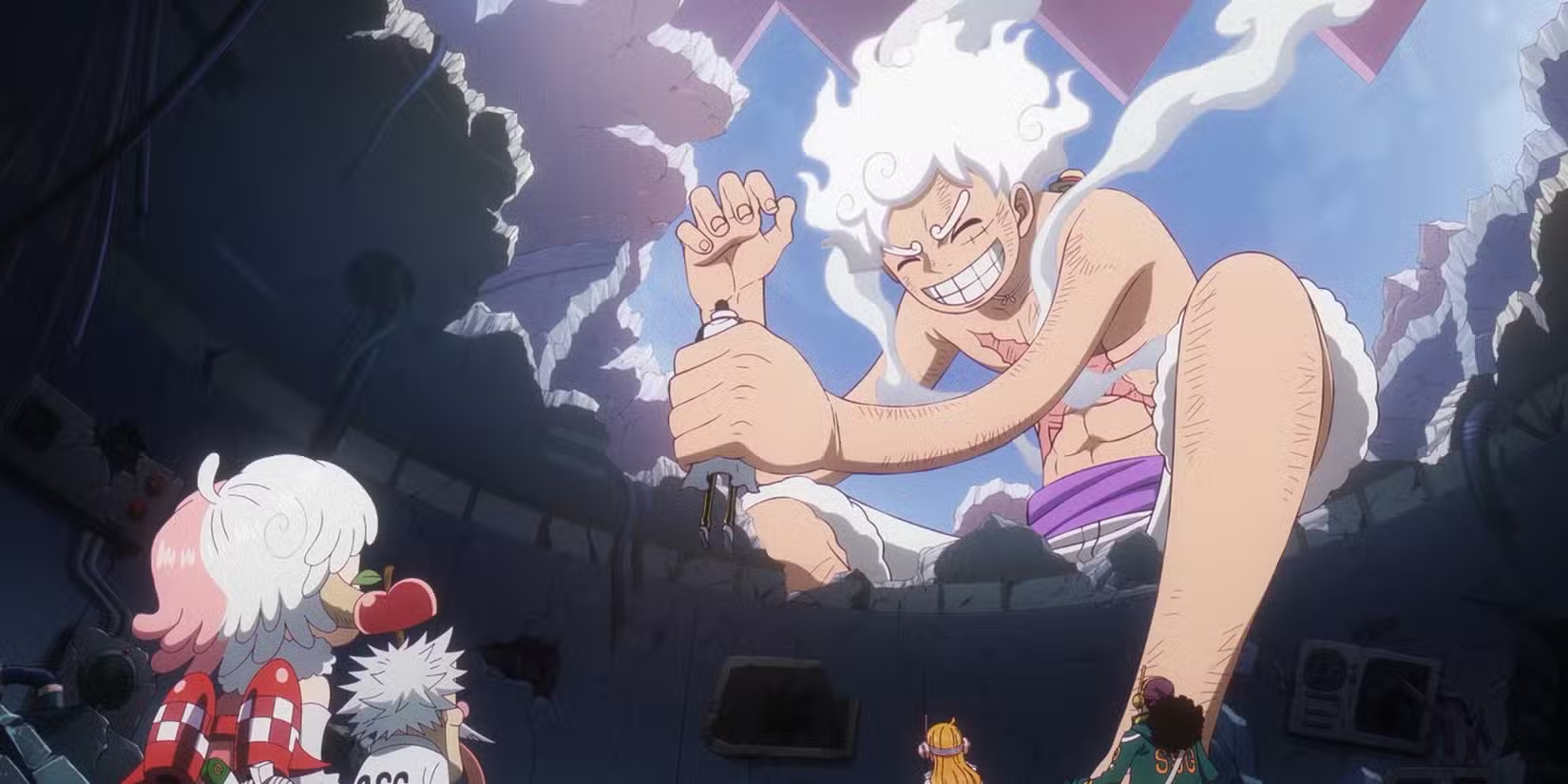 LUFFY vs SATURN E KIZARU