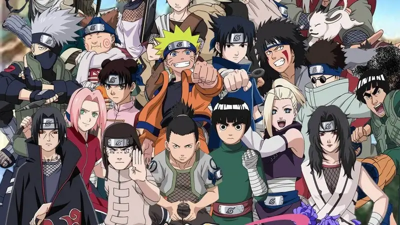 Imagem dos Personagens de Naruto 