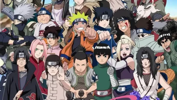Imagem dos Personagens de Naruto 